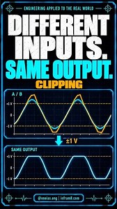 Clipping: Two Different Signals, One Identical Output