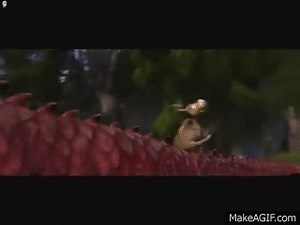 Dragon vore donkey on Make a GIF