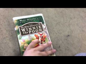 The Many Adventures Of Winnie The Pooh 1996 VHS