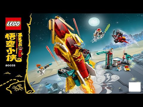 LEGO instructions - Monkie Kid - 80035 - Monkie Kid's Galactic Explorer