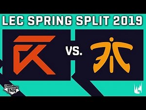 xL vs FNC | LEC Spring Split | Woche 8, Tag 2 [GER]