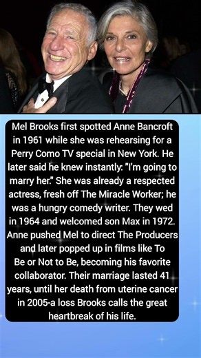 Mel Brooks & Anne Bancroft's 41-Year Love and Collaboration