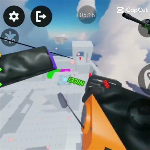 Look at the shoot botton #roblox #edit #rivals