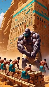 HOW THE PYRAMIDS WERE MADE #alien #giants #egypt #desert #pyramids #ai #fyp #cadamitologia | mitolgia CADA