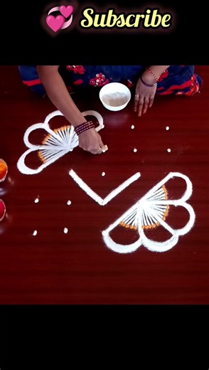 Kutty Kolam design 🌺🌺#viralshorts #trendingshorts #shorts ‪@deepascuterangoli2824‬