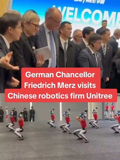 Friedrich Merz's Visit to Unitree Robotics