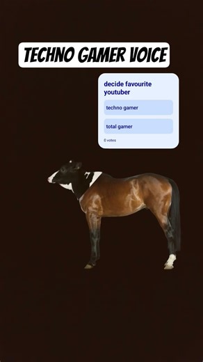 techno gamer voice decide favourite youtuber option 1 techno gamer option 2 total gamer