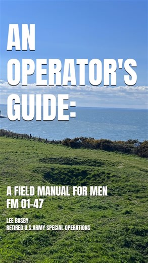 Lee Busby on Instagram: "The Operator — Working Definition (Operator’s Guide) An operator is not a job title, rank, or unit designation. In this guide, an operator is a man who accepts full responsibility for his life and operates by standard rather than emotion. He prepares before he is tested, executes with discipline under pressure, and can be relied upon without supervision. An operator leads first by example, builds systems that work when conditions are poor, and carries more than his share