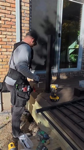 13K views · 58 reactions | These aluminum rails and posts from @deckorators are super easy to install and look great! So much better than the wooden rails my deck used to have. | RR Buildings | Facebook