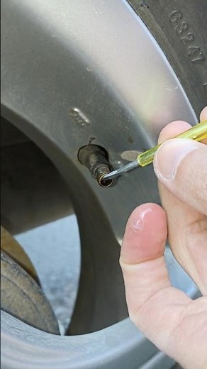 How to Fix a Leaky Tire Valve Stem - EASY Repair