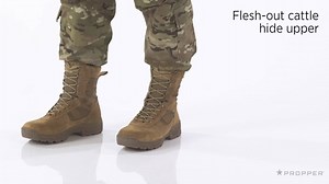 Propper Men's Series 100 Side Zip Comp Toe Coyote Boot