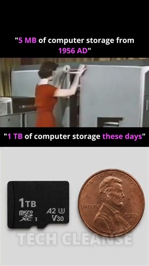 Computer Storage Evolution 🤯