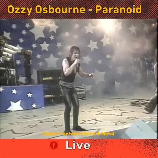 158K views · 8.2K reactions | Ozzy Osbourne - Paranoid | Classic Fantastic Rock and Metal | Facebook