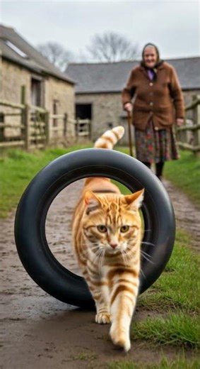 Cute Grandma’s Cat – Smash Snail Rescue On Heroic Mission #Cats #Rescue #CutePets