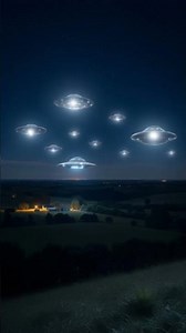 Multiple ufos hovering...