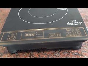 Overview & DEMO: Duxtop 1800W Portable Induction Cooktop Countertop Burner