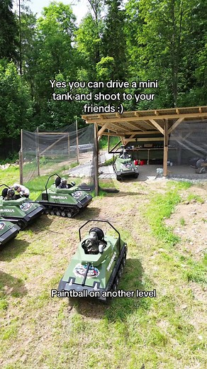 Mini Tank Paintball War: A Unique Experience