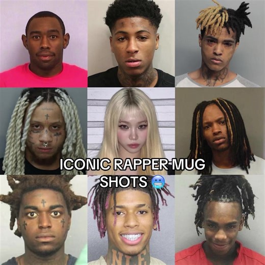 Iconic rapper mug shots 🥶🥶 #lesserafim #kpop #rapper #fyp #chaewon | Kim Chae-Won