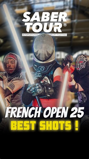 Sport Saber League on Instagram: "C'est beau, c'est fort, c'est le futur @sabertour_official . . Enter The Arena. . French Open 2025 Best shots !!!! #sabrelaser #sport #starwars"