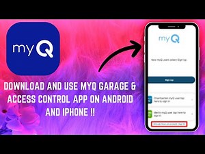 How to Download and Use myQ Garage & Access Control App on Android & iPhone - 2025