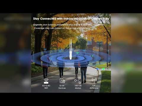 Review: WAVLINK AC600 Outdoor WiFi Extender, Dual Band Long Range WiFi Extender with PoE, IP67...