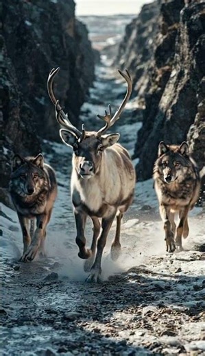 The Terrifying Way Wolves Actually Hunt
