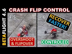 Betaflight 25.12 | Betaflight 4.6 Crash Flip Control (Turtle Mode Control)