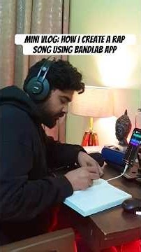 Mini Vlog: How I Create a Rap Song Using BandLab App | #bandlab #song #rap #minivlog #vlogs #newvlog