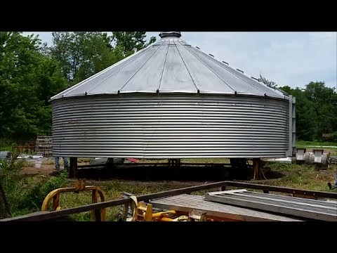 Removing the Grain Bins