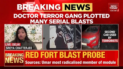 2.2K views · 16 reactions | Sources: Terror car EcoSport used to transport explosives. India Today's Sreya Chatterjee with more updates #Delhi #DelhiBlast #RedFort #Faridabad | India Today | Facebook