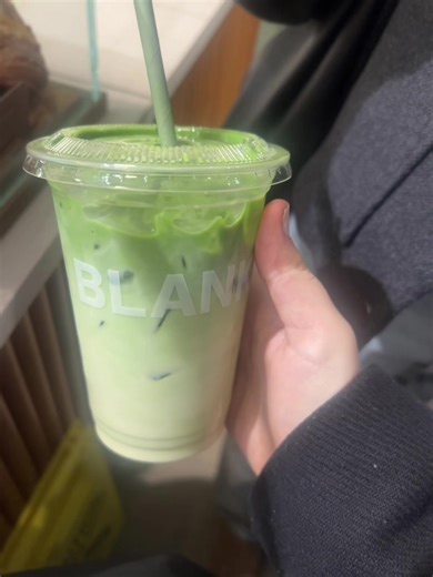 La cura del matcha en Blank Street