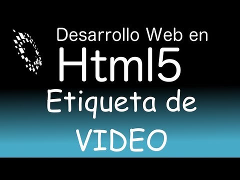 Etiqueta/tag de video en html5