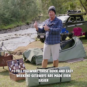The Dune Outback XL Swag will definitely satisfy even the shrewdest critics. And check out just how easy it is to set up. Features: - Tough and reliable 380gsm RipStop Canvas ✅ - High-tensile Duralumin 7001 alloy poles ✅ - No-see-um-mesh ✅ - PVC tub floor ✅ - 60mm high density foam mattress ✅ - Size: 2.2m x 1.1m x 70cm - Sleeps: 1 adults - Weight: 12.9kg Purchase the Dune Outback XL Swag online or at you local Anaconda stores! #camping #swags #anacondastores | Anaconda Stores
