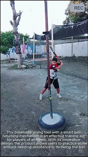 Smart Baseball Trainer | Auto Return System #viral #tools #smart #creative #baseball