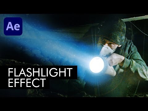 FLASHLIGHT After Effects Tutorial - No Plugins Required
