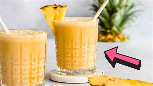 Frozen Pineapple Smoothie Recipe
