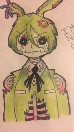 Celebrating Father's Day with FNAF Springtrap Drawing