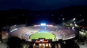 We’ve been busy! 💡New stadium lights for a new season! | Rose Bowl Stadium