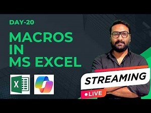 Day 20 | Learn Excel Macros in 30 min🔥 | Automate Your Work Easily
