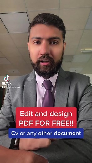 130K views · 2K reactions | How to edit any pdf for free #helpingorange #pdf #tips | Muddaser Altaf | Facebook