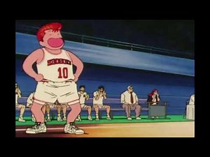Slam Dunk English - Sakuragi's First Basket in an Official Game