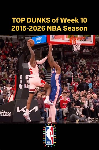 Top Dunks of Week 10 in the 2025-2026 NBA Season