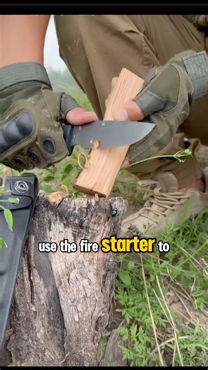 Ultimate Survival Knife! Compass, Whistle & Fire Starter for your next adventure