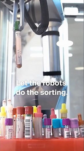 Sample Sorting automated! 😱 #robot