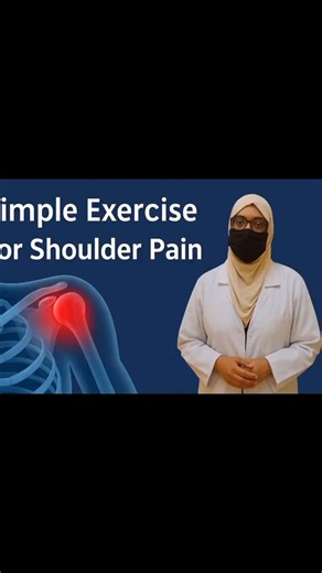 simple exercise for shoulder pain relief 💥💪