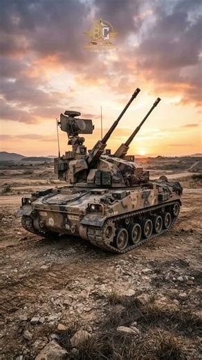 The K30 Biho is a South Korean self-propelled anti-aircraft system