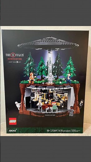 The X-Files Lego Ideas 21369 Build #lego #xfiles #alien