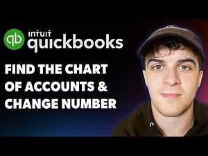 How to Find the Chart of Accounts in Quickbooks and Change an Account Number (Full 2025 Guide)
