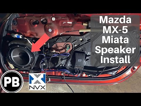 2006 - 2015 Mazda MX-5 Miata Front Door Speaker Install