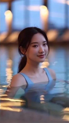 Cinematic Vlog: 18-Year-Old Supermodel's Street Style (Miniskirt) to Poolside | 85mm Lens